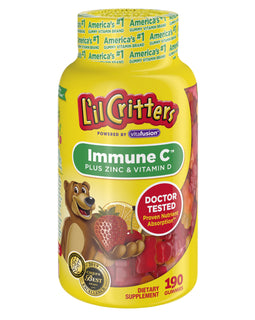 L'il Critters, Immune C Plus Zinc & Vitamin D